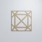 Ekena Millwork Large Buxton Decorative Fretwork Wood Wall Panels, Hickory, 23 3/8"W x 23 3/8"H x 3/8"T WALW24X24X0375BUXHI - alternate 6